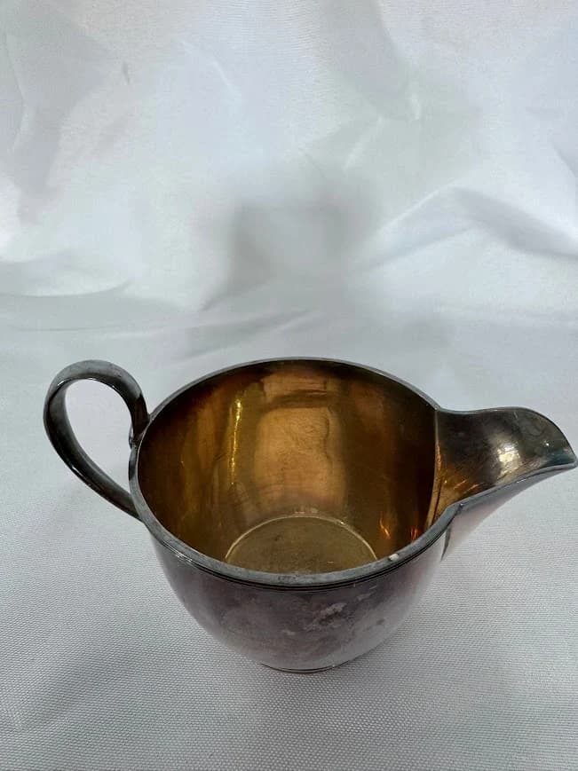 Fairfax & Roberts Sydney Silver Plate Creamer Jug Vintage Art Deco — photo 5 of 6
