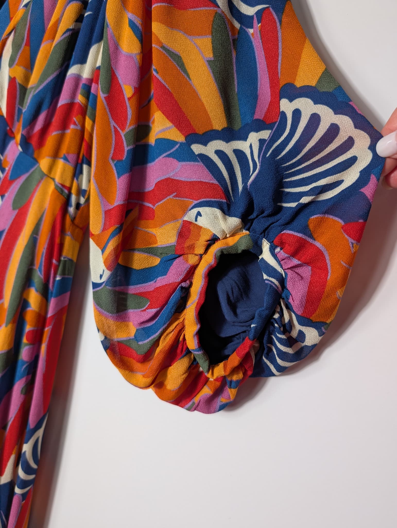 Farm Rio Mixed Prints Maxi Dress Multicolour Size S — photo 3 of 11