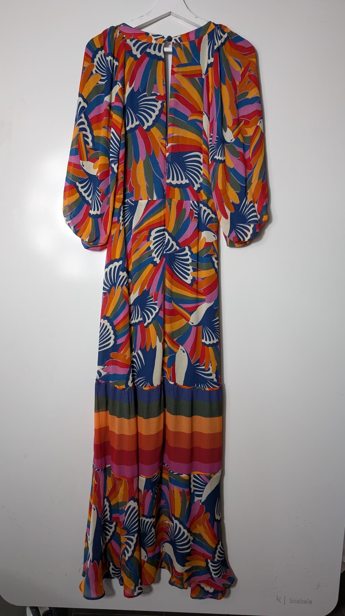 Farm Rio Mixed Prints Maxi Dress Multicolour Size S — photo 6 of 11
