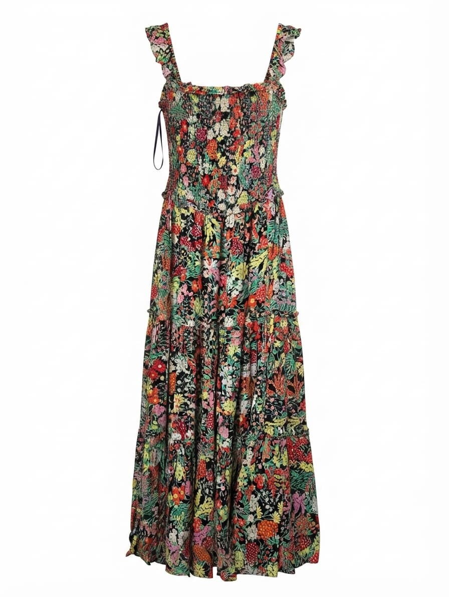 Feather & Noise Floral Maxi Slip Dress Size 10 — photo 1 of 7