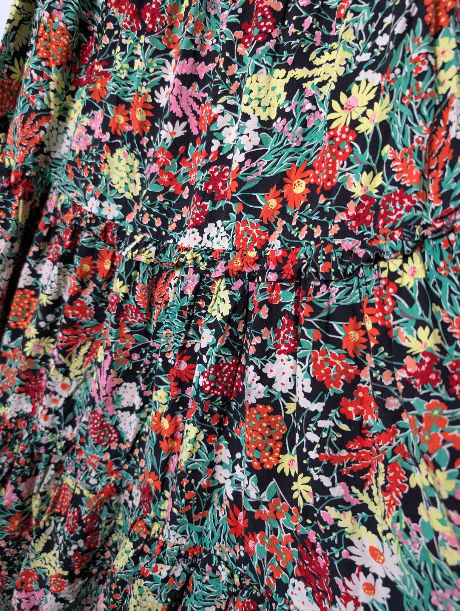 Feather & Noise Floral Maxi Slip Dress Size 10 — photo 2 of 7
