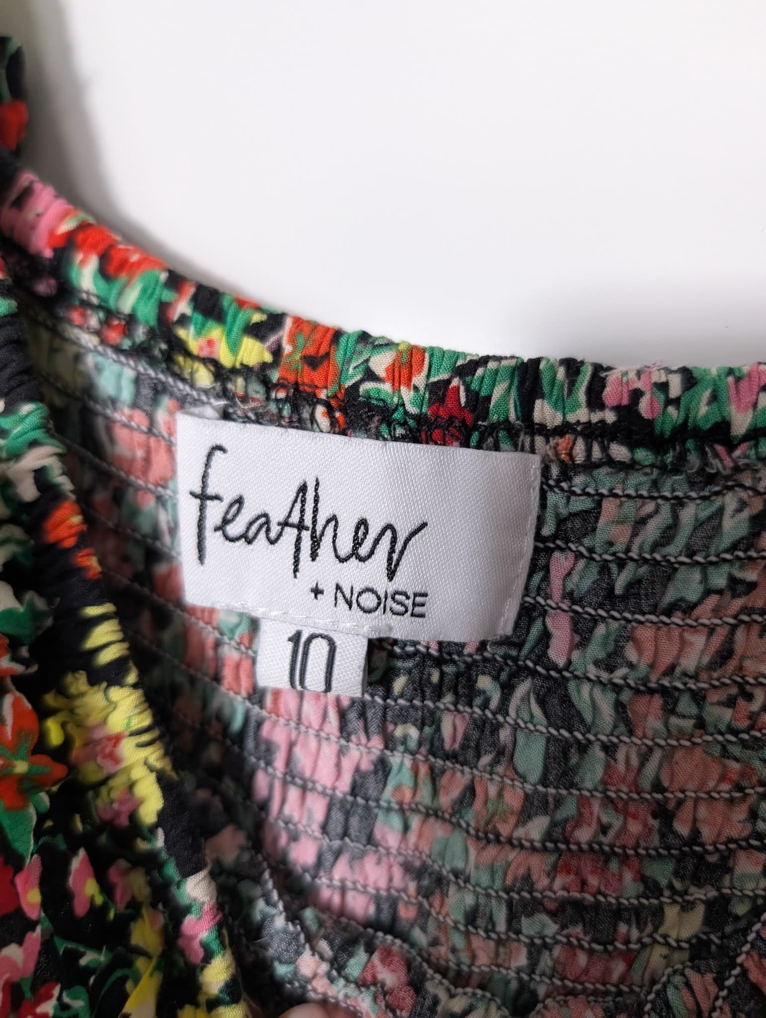 Feather & Noise Floral Maxi Slip Dress Size 10 — photo 4 of 7