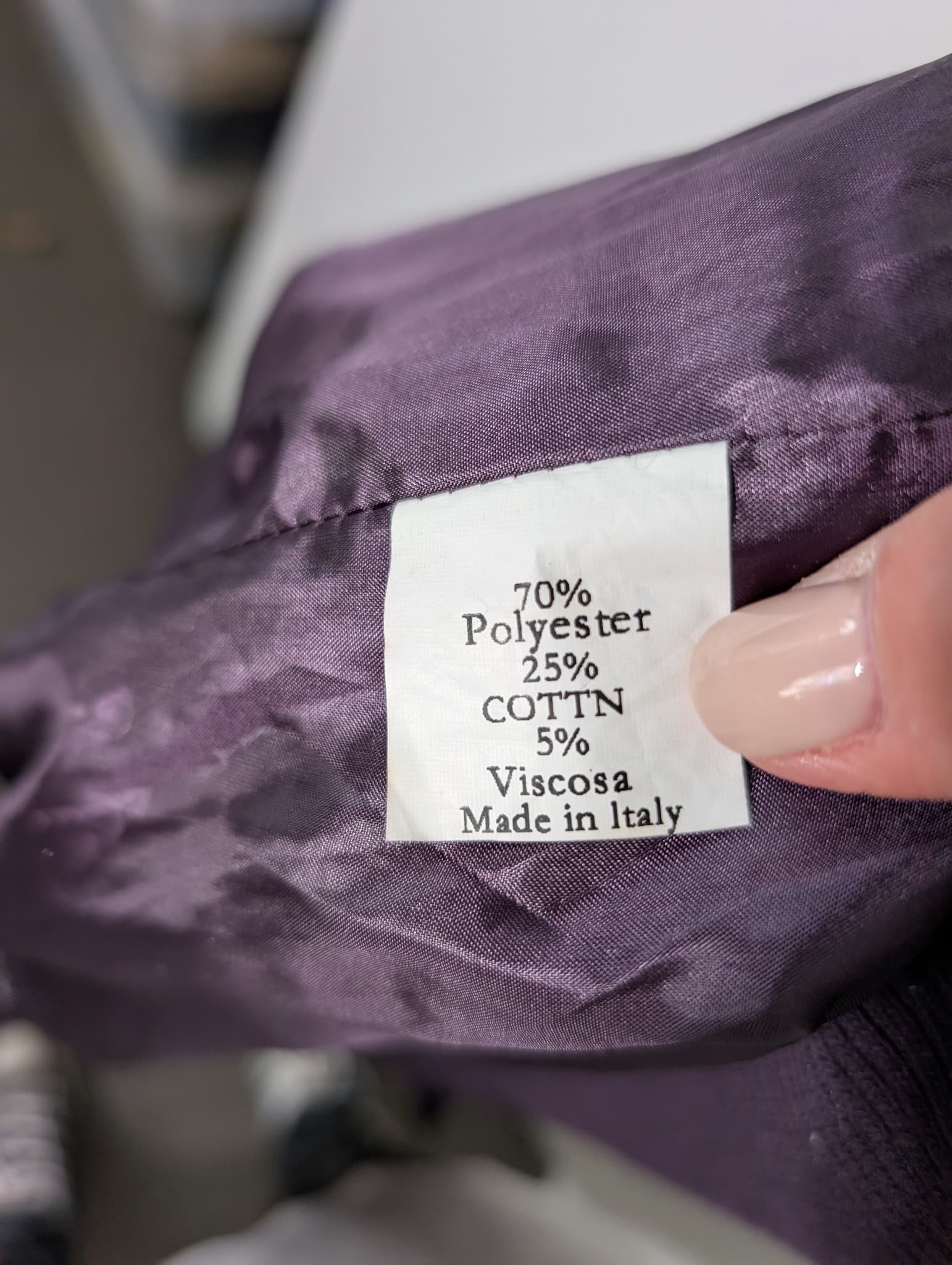 Florit's Faux Fur Puffer Vest Purple Size 50 — photo 7 of 8