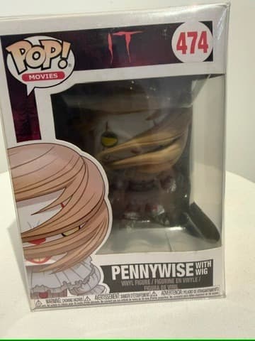 Funko Pop! Movies IT Pennywise With Wig #474 Vinyl Figure — photo 2 of 2