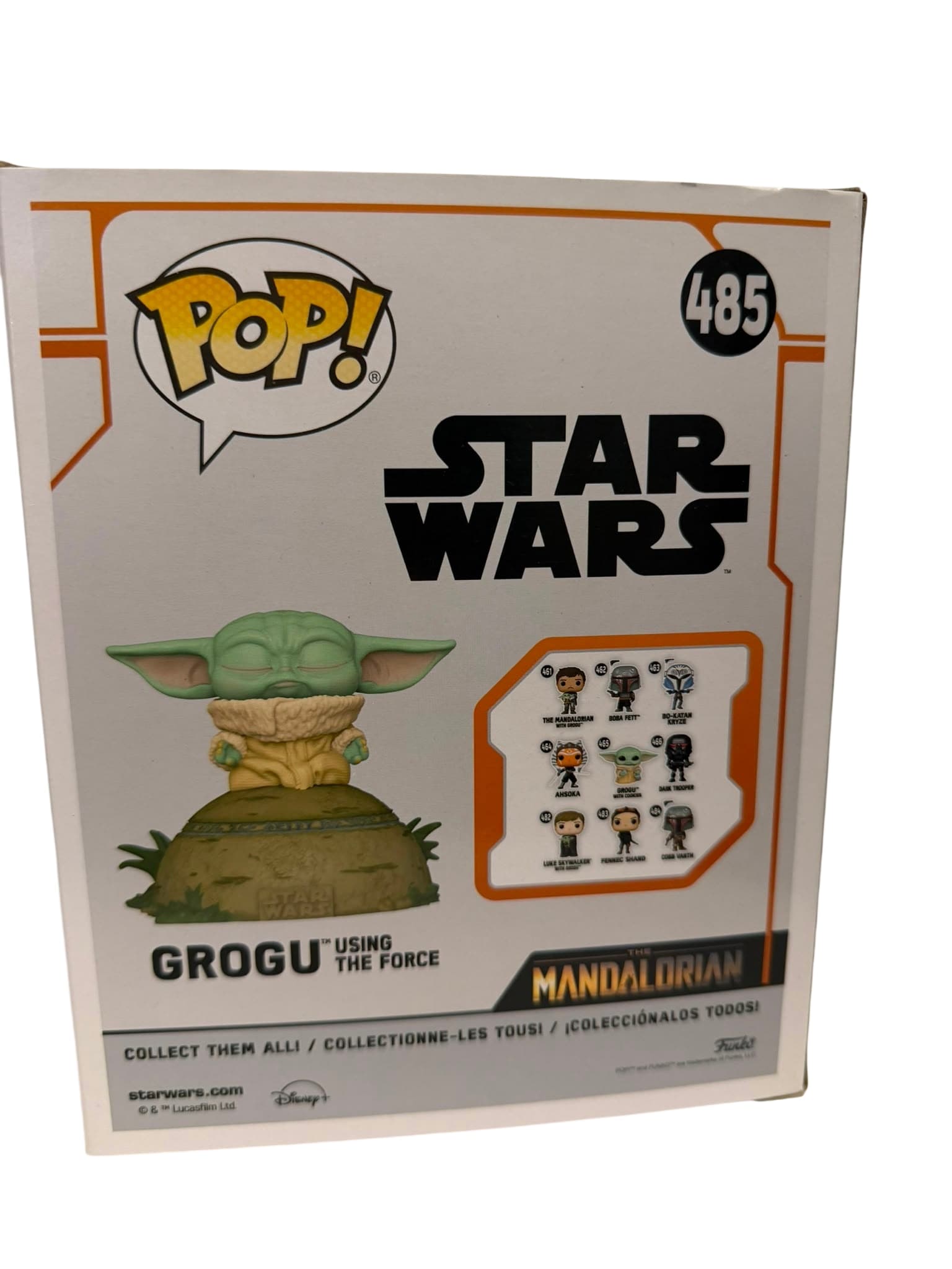 Funko Pop! Star Wars The Mandalorian Grogu Using The Force #485 — photo 2 of 2