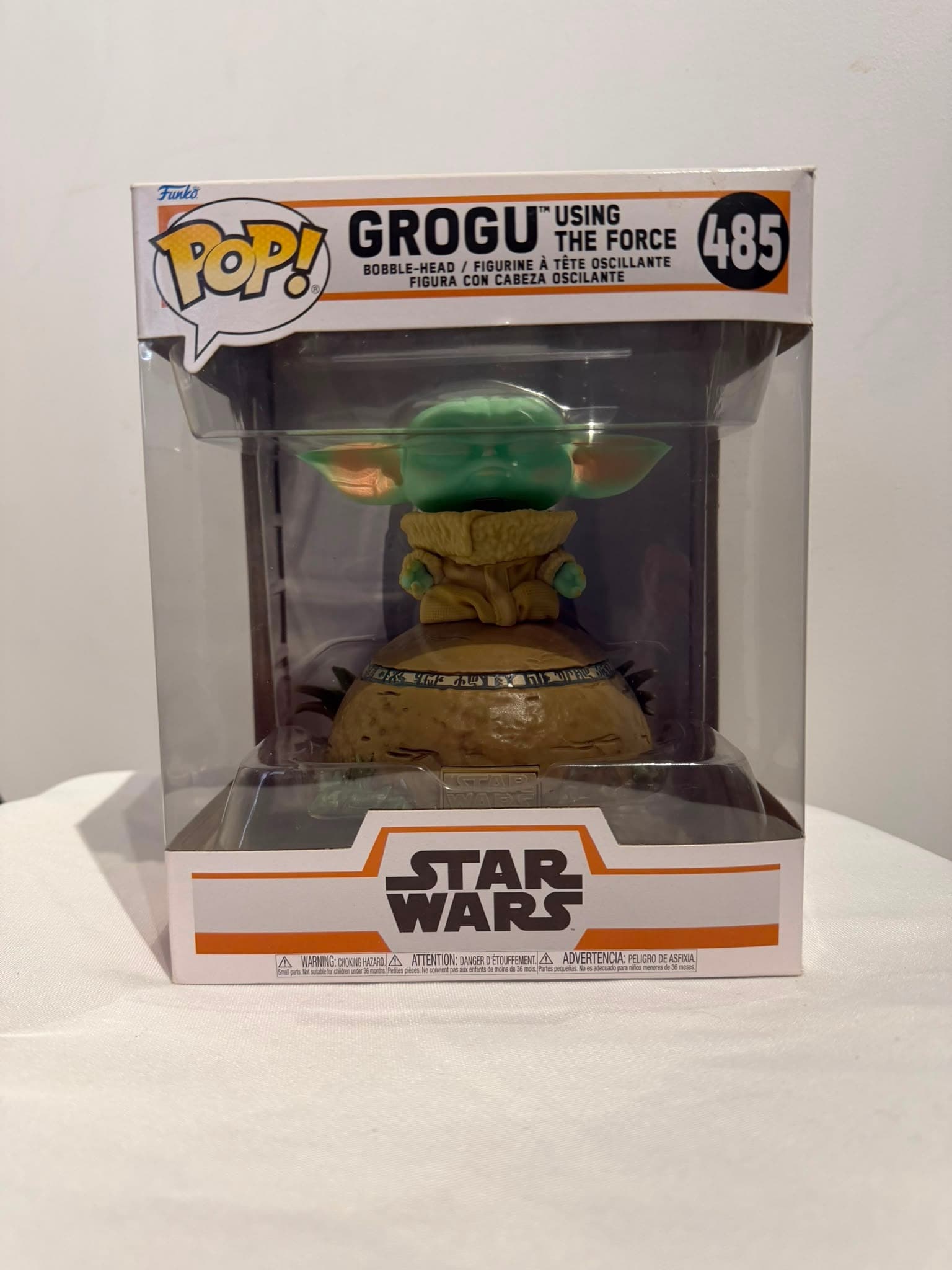 Funko Pop! Star Wars The Mandalorian Grogu Using The Force #485 — photo 1 of 2