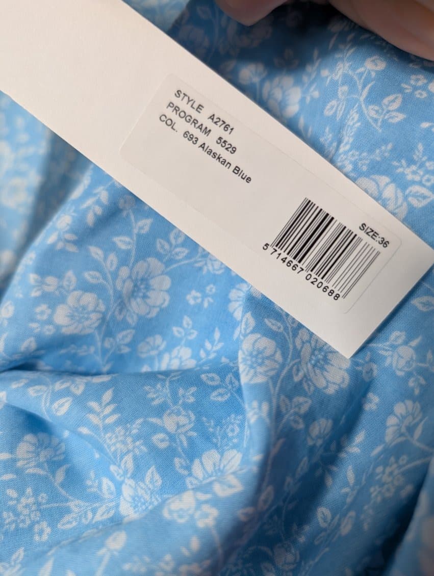 Ganni Floral Tie-Front Top and Wrap Skirt Set EU 36 — photo 7 of 9