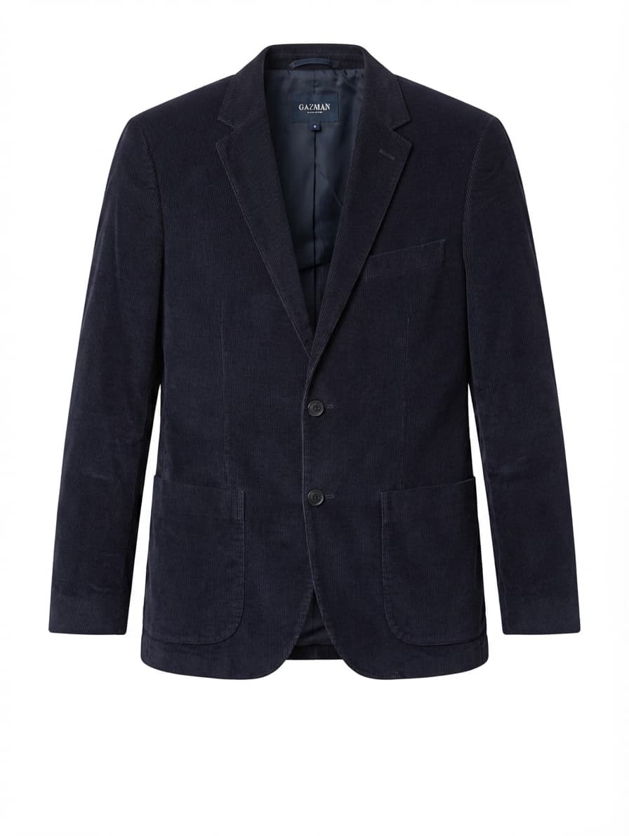 GAZMAN Men's Corduroy Blazer Navy Size 38 — photo 1 of 7