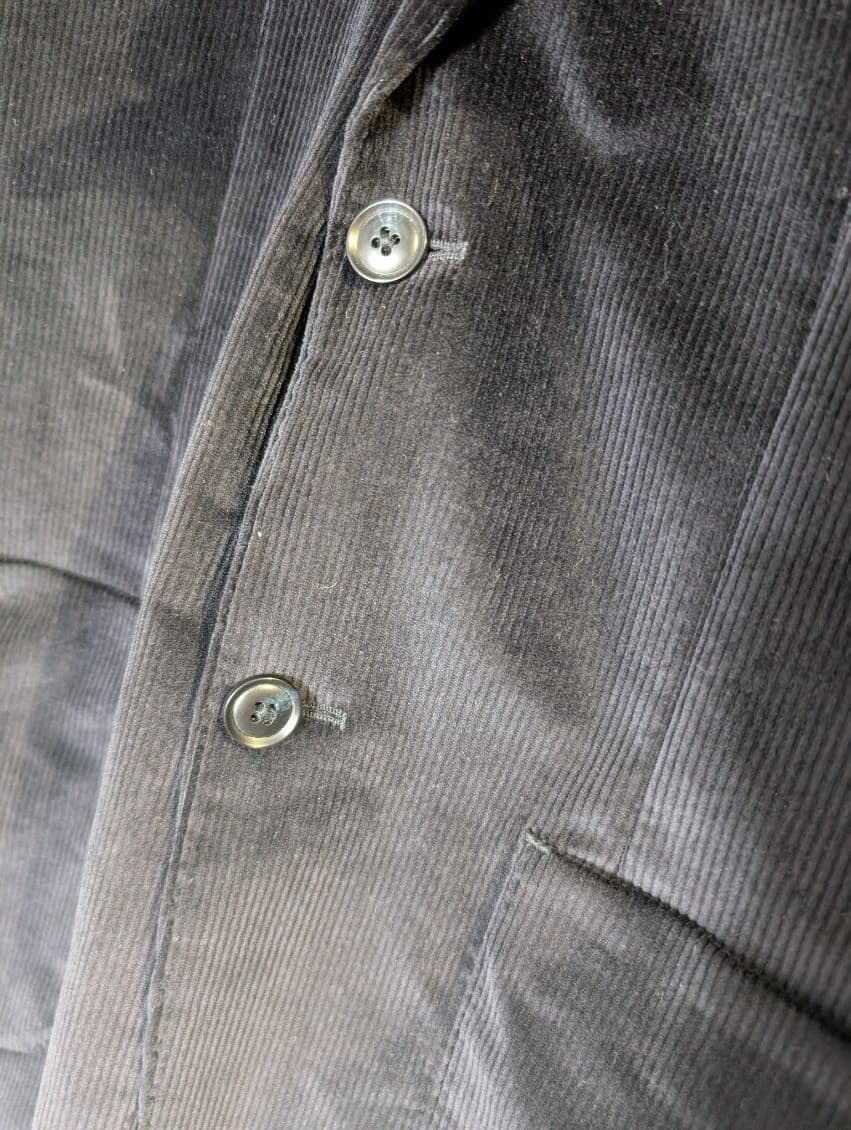 Gazman Men's Navy Corduroy Blazer - Size 38 — photo 6 of 7