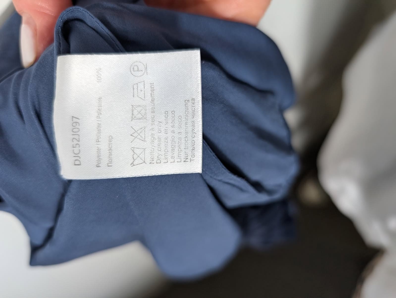Gerard Darel Ruffle Blouse Blue EU 36 — photo 7 of 7