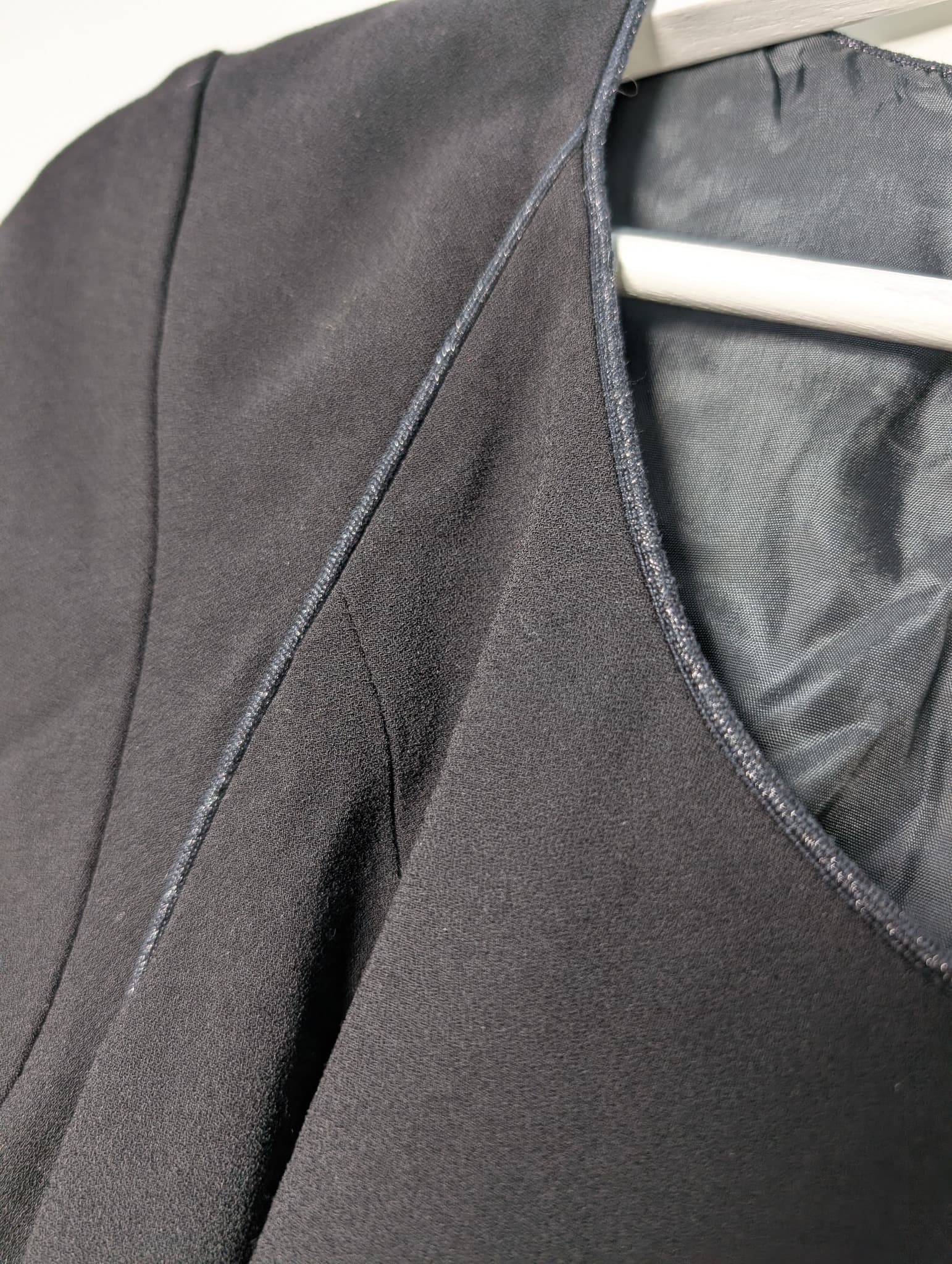 Gerard Darel Short Sleeve Belted Dress Black Size 42 — photo 3 of 8