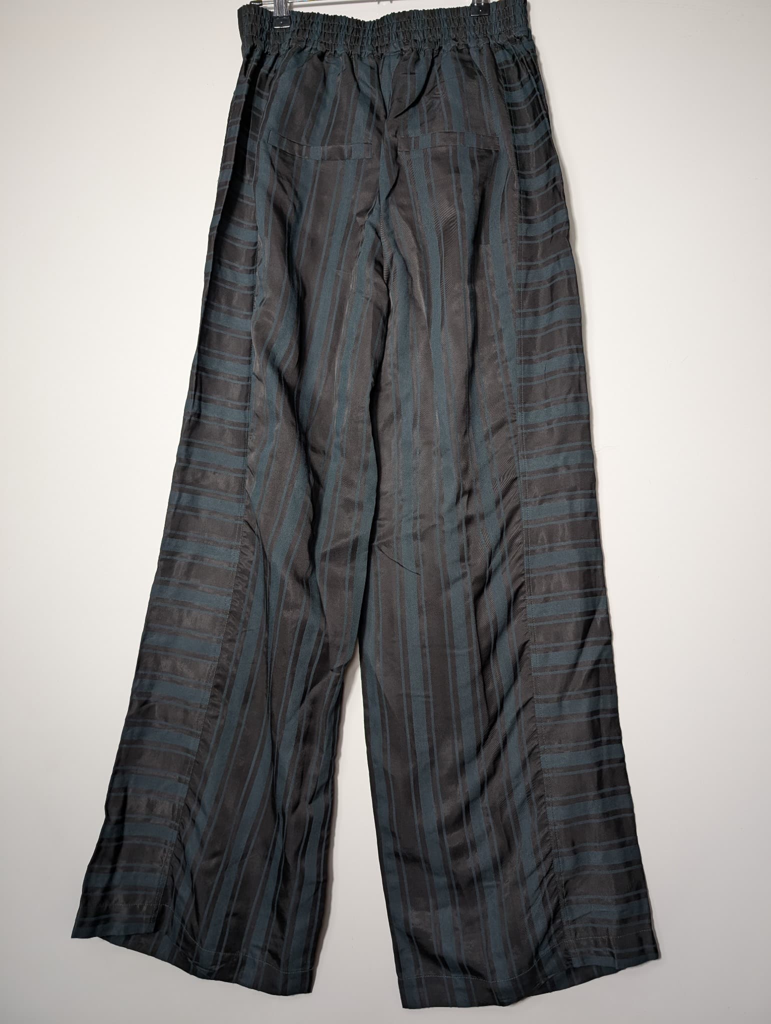 Ginger & Smart Abstract Print Jumpsuit Dark Blue and Tan Size 8 — photo 11 of 15