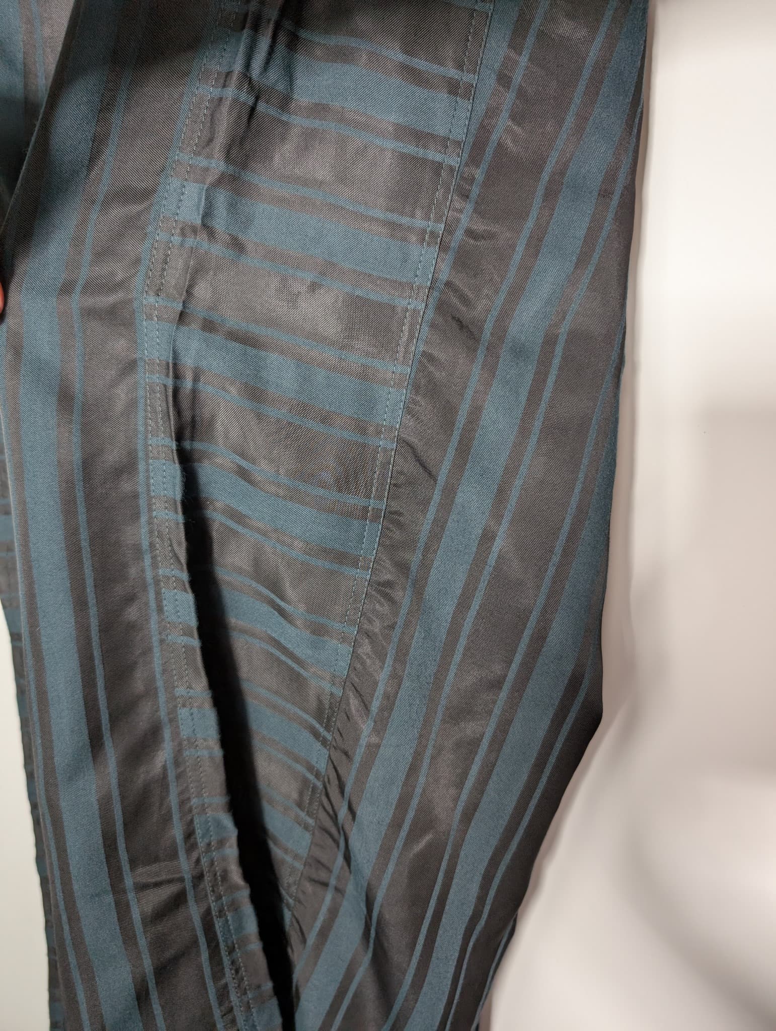 Ginger & Smart Abstract Print Jumpsuit Dark Blue and Tan Size 8 — photo 10 of 15
