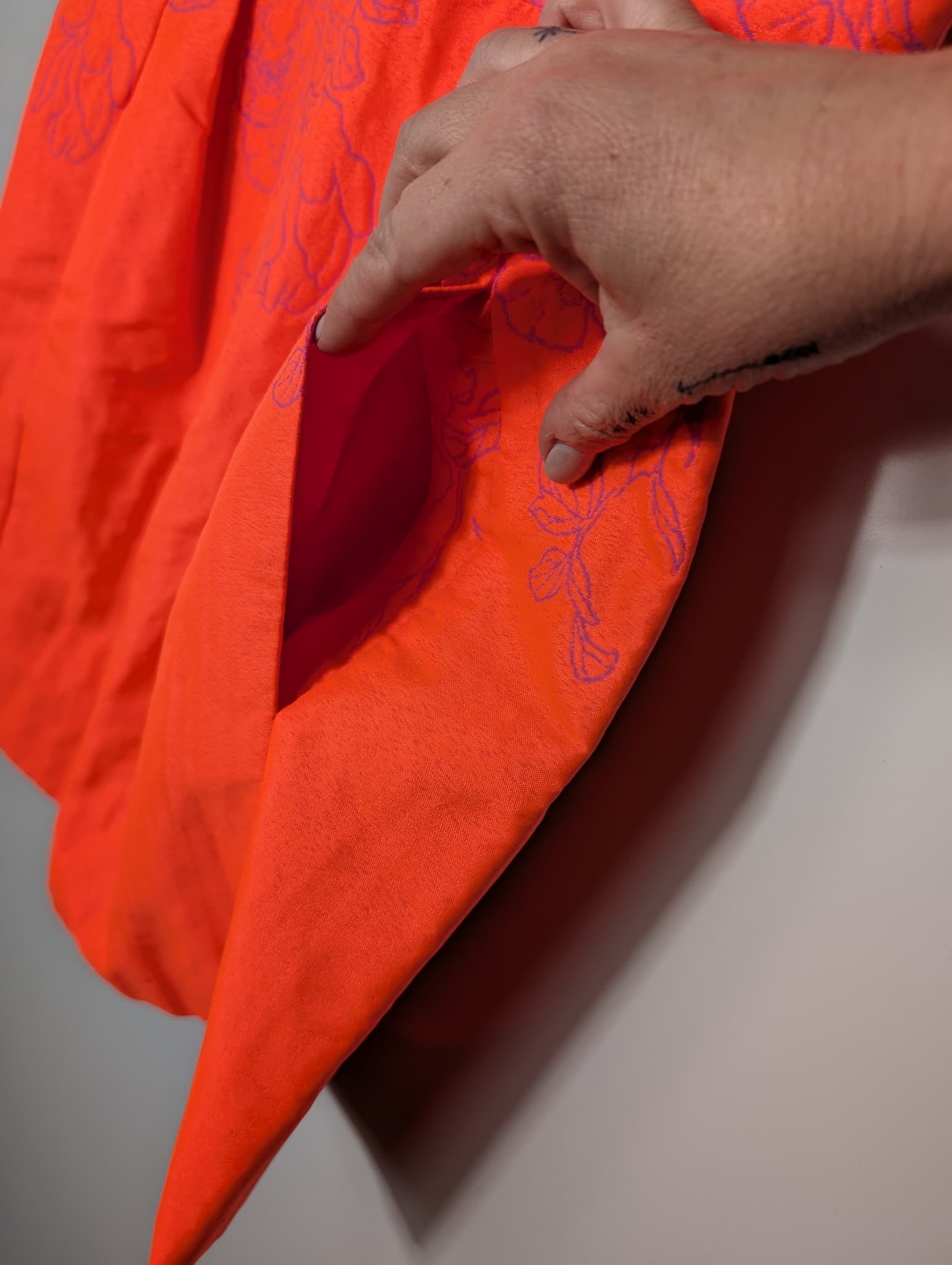 Ginger & Smart Floral Jacquard Shift Dress Pink & Orange AU 12 — photo 3 of 8