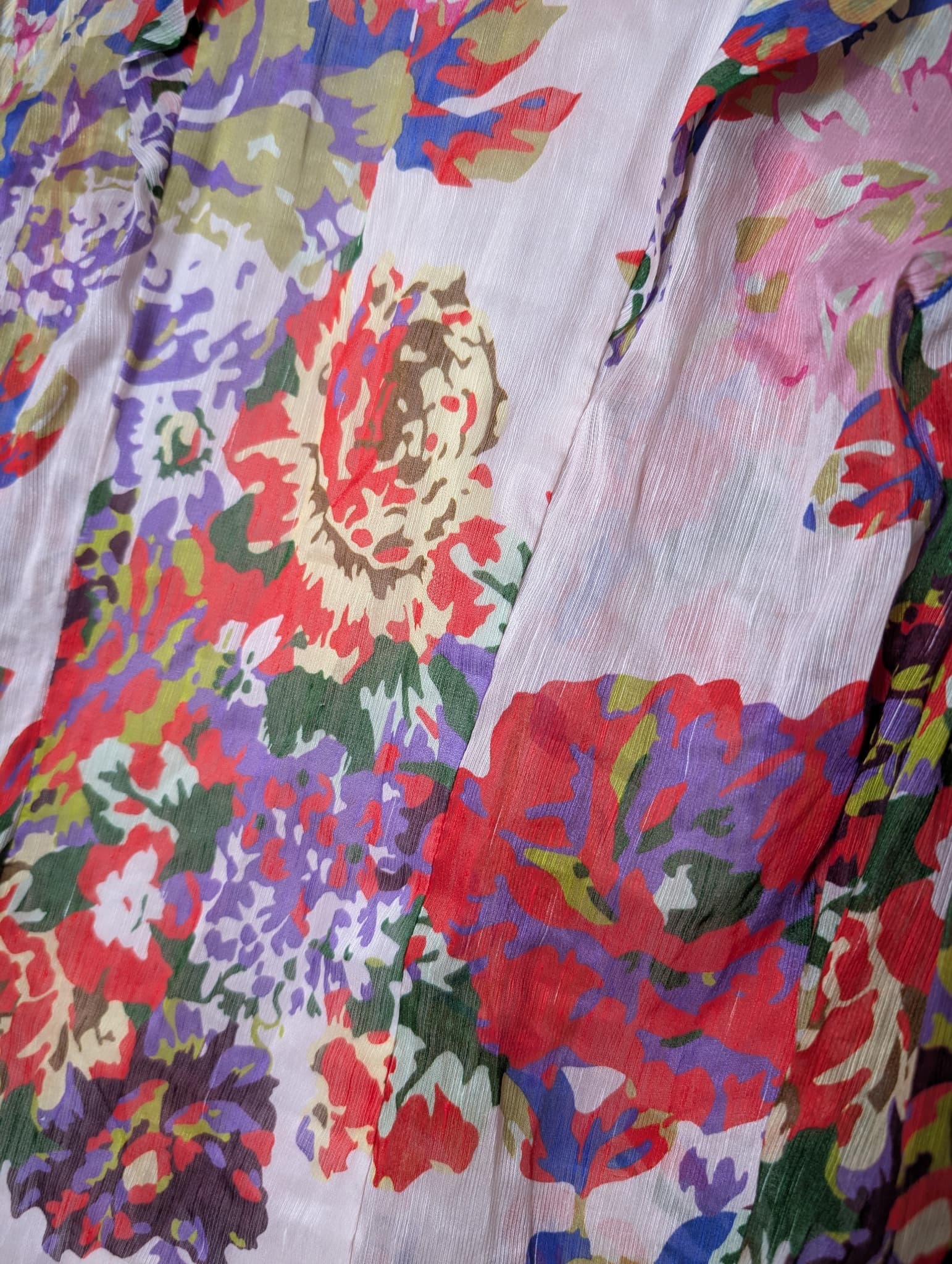 Ginger & Smart Floral Ruffle Blouse Multicolour Women's Size M — photo 5 of 8