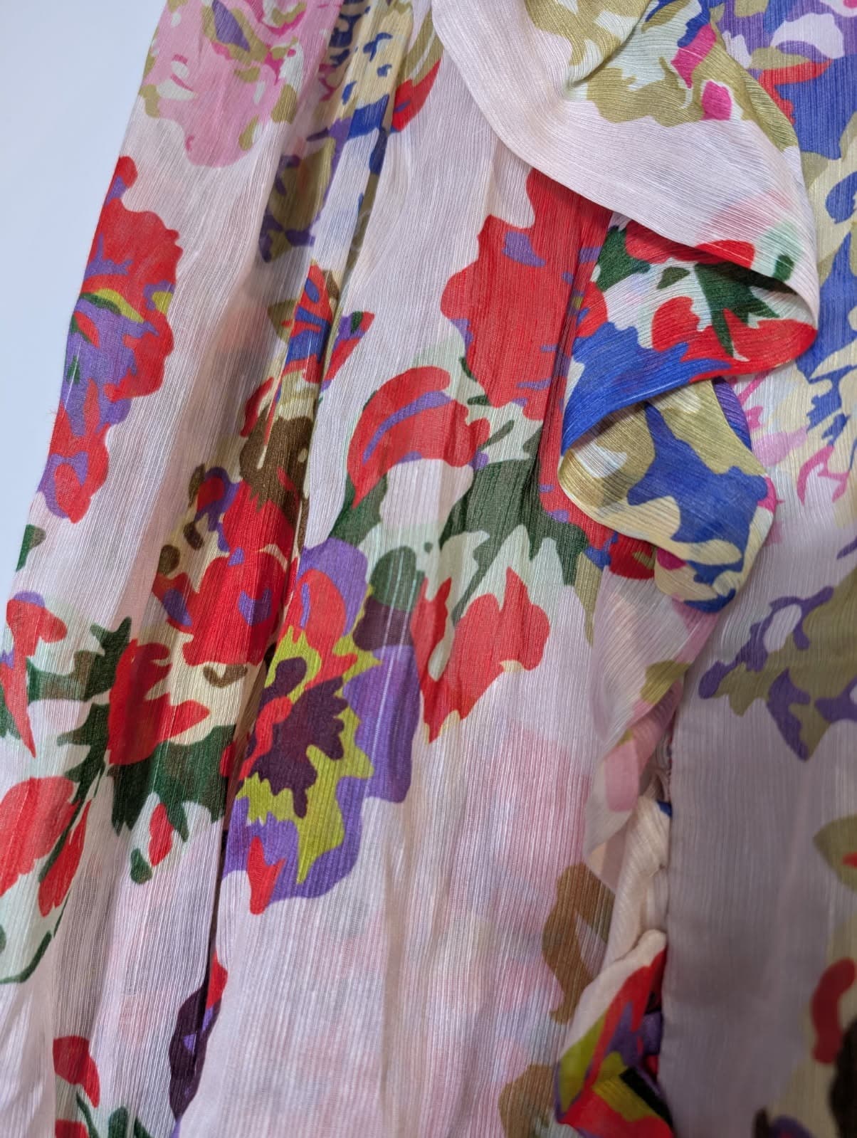 Ginger & Smart Floral Ruffle Blouse Women's AU 10 — photo 2 of 8