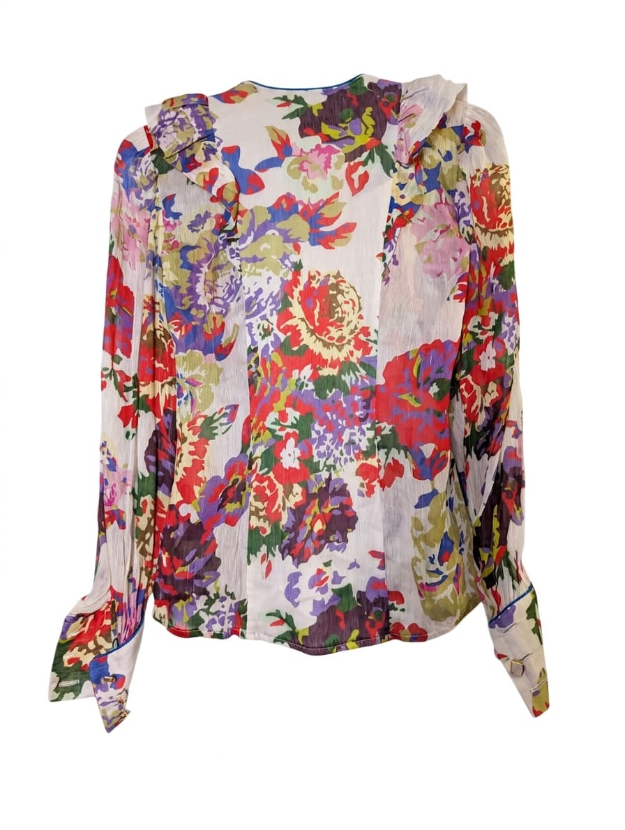 Ginger & Smart Floral Ruffle Blouse Women's AU 10 — photo 1 of 8