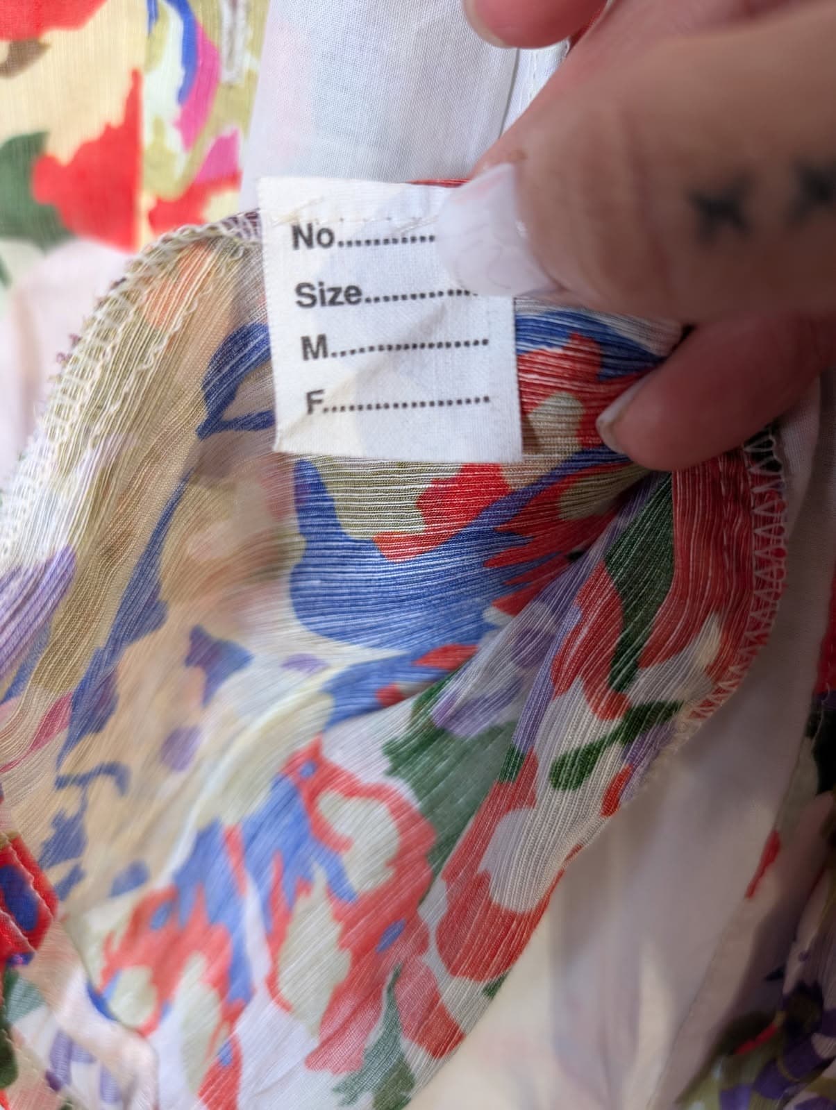 Ginger & Smart Floral Silk Ruffle Blouse - Size L — photo 5 of 7