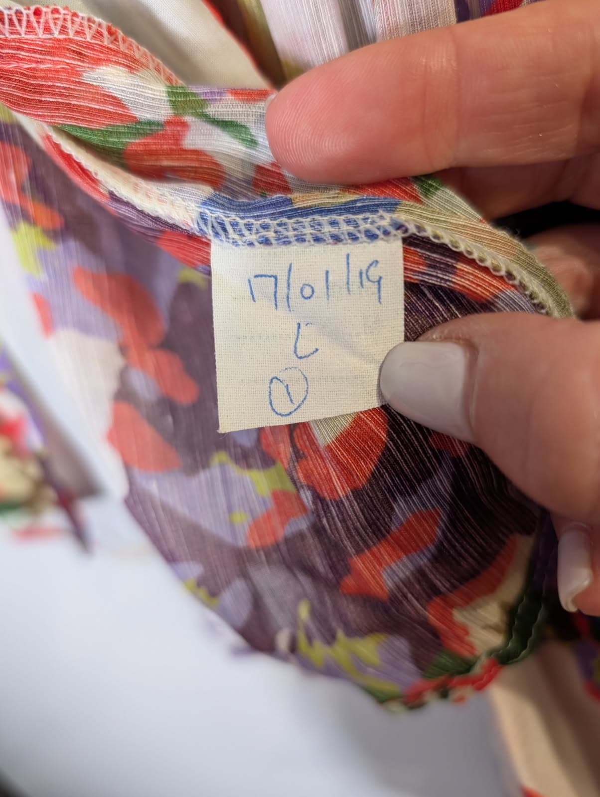 Ginger & Smart Floral Silk Ruffle Blouse - Size L — photo 6 of 7