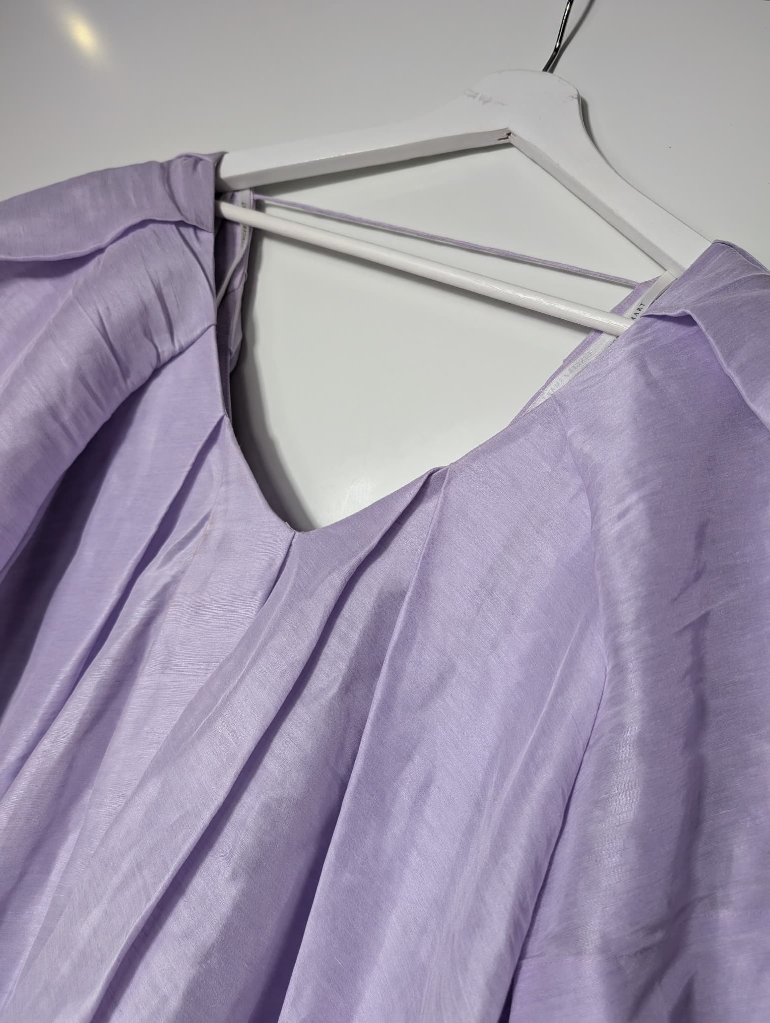 Ginger & Smart Flutter Sleeve Blouse Lavender Women's Size 8 — photo 3 of 7