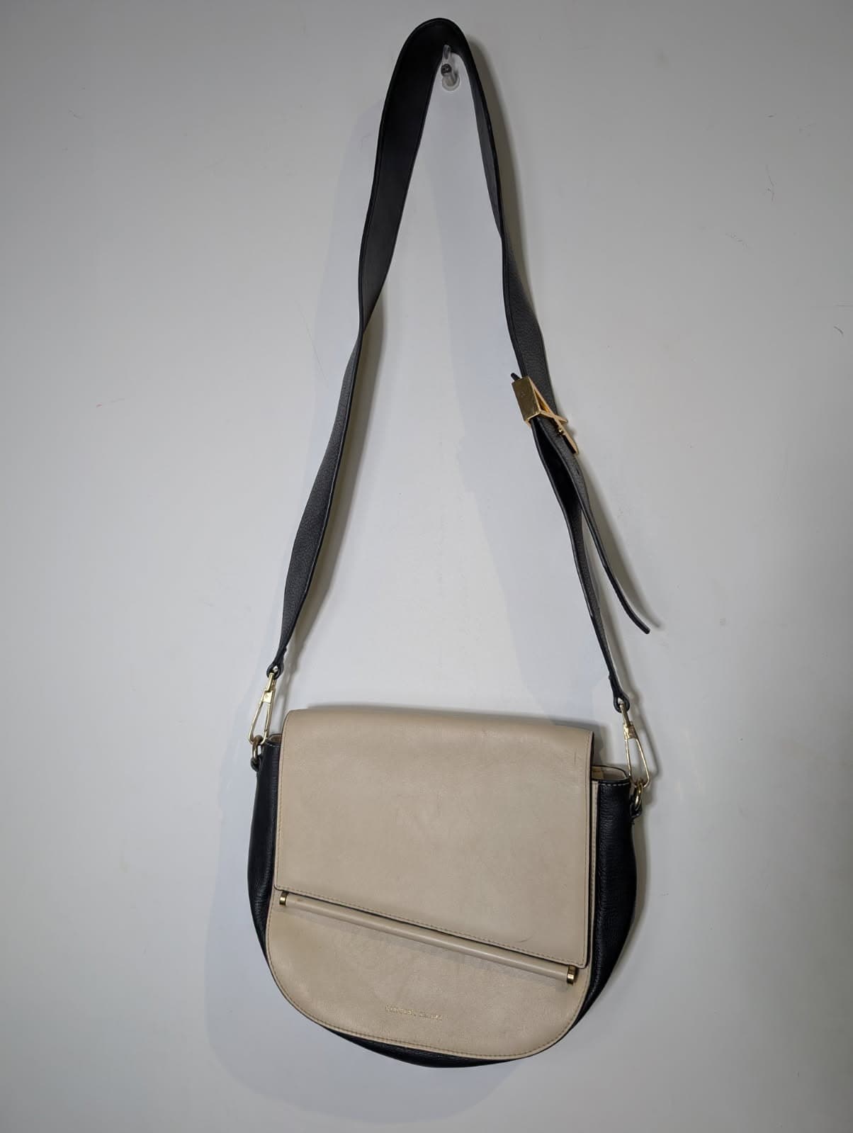 Ginger & Smart Leather Crossbody Bag Black & Cream — photo 6 of 7