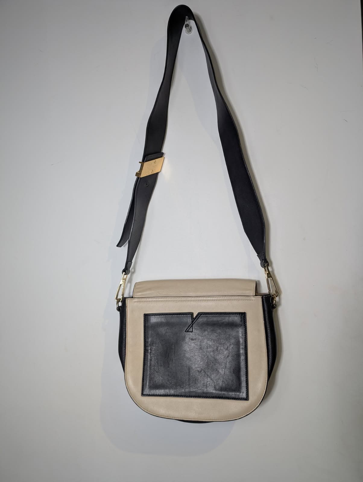 Ginger & Smart Leather Crossbody Bag Black & Cream — photo 7 of 7