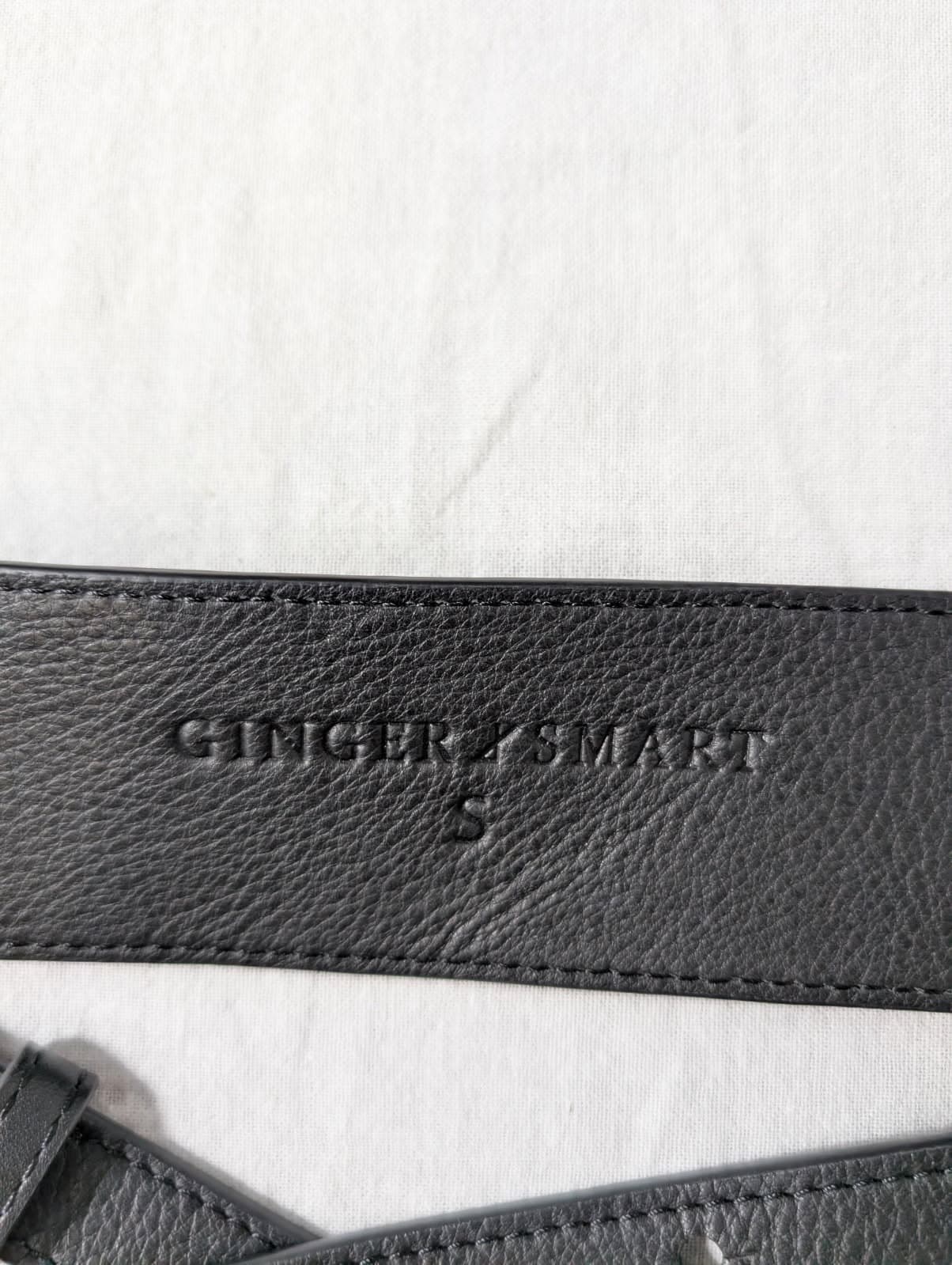 Ginger & Smart Leather Waist Belt Black Size S — photo 4 of 5