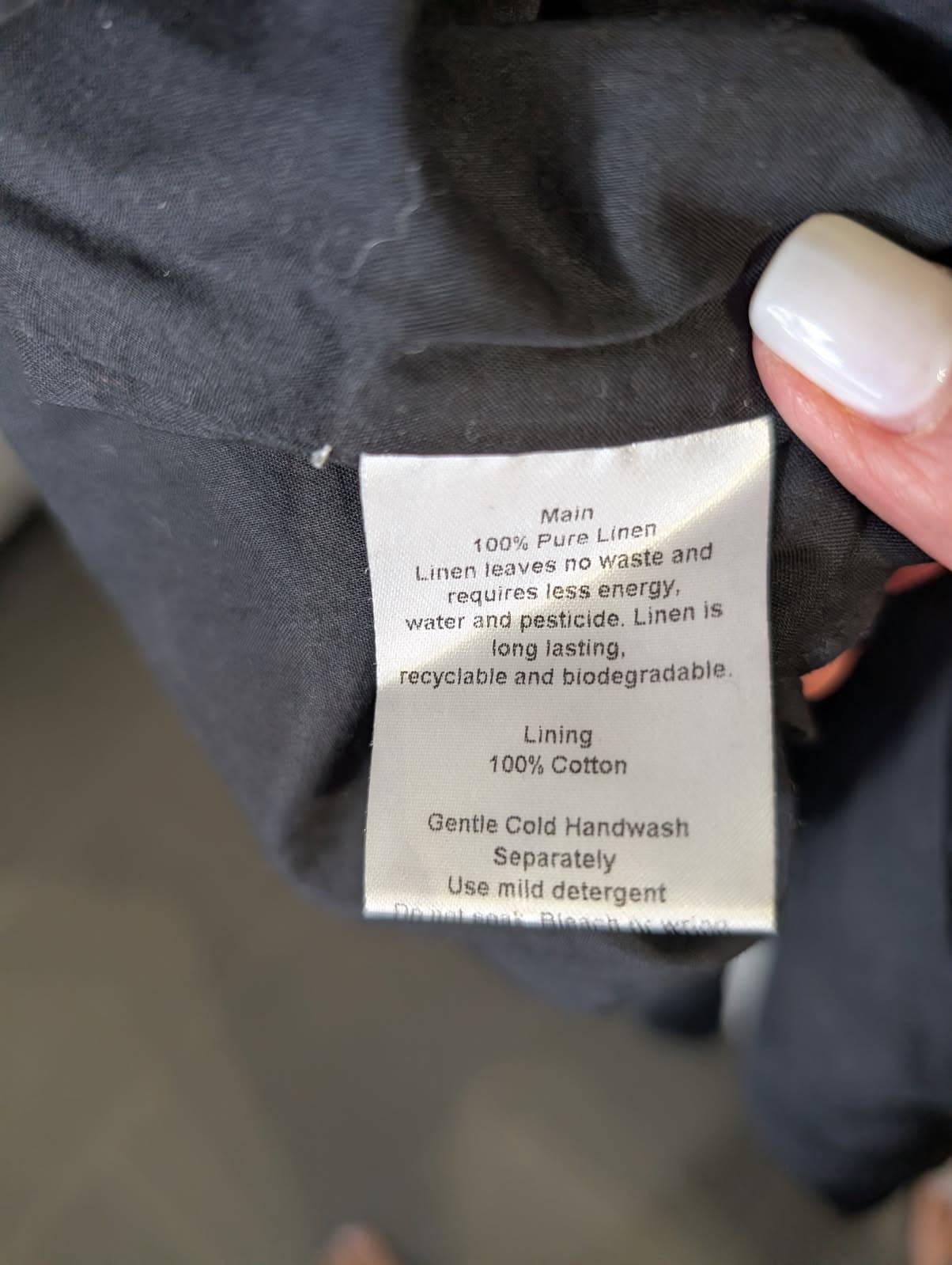 Ginger & Smart Linen Tiered Midi Dress - Black Size 8 — photo 3 of 7