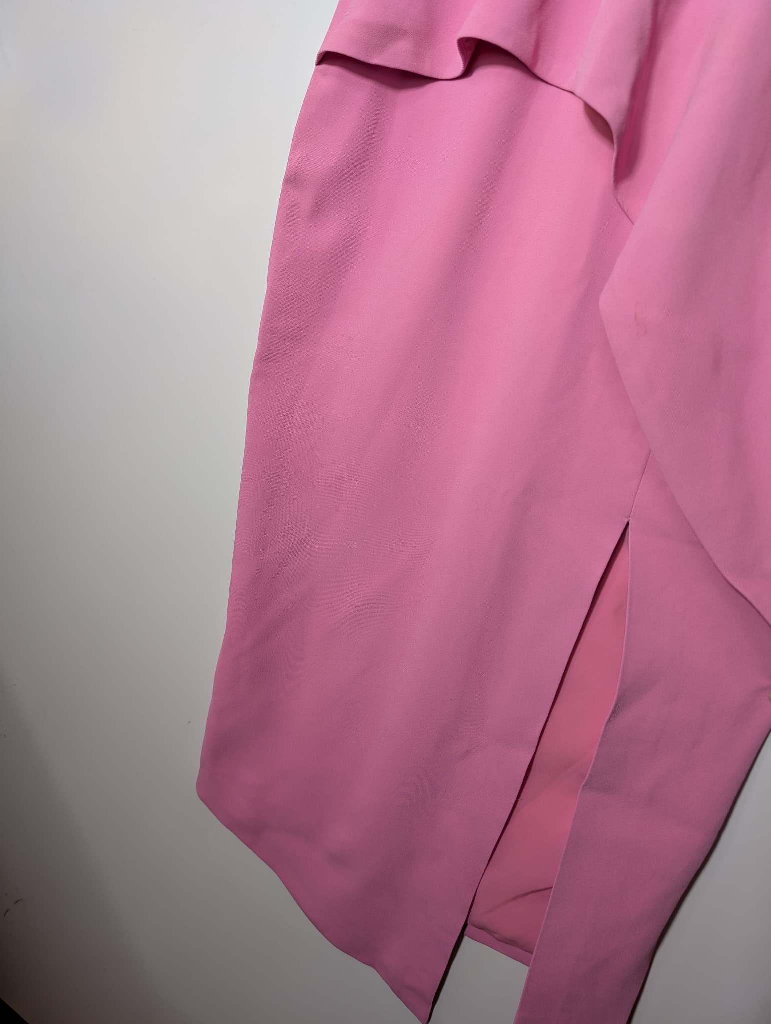 Ginger & Smart Peplum Midi Dress Pink Size 8 — photo 3 of 6