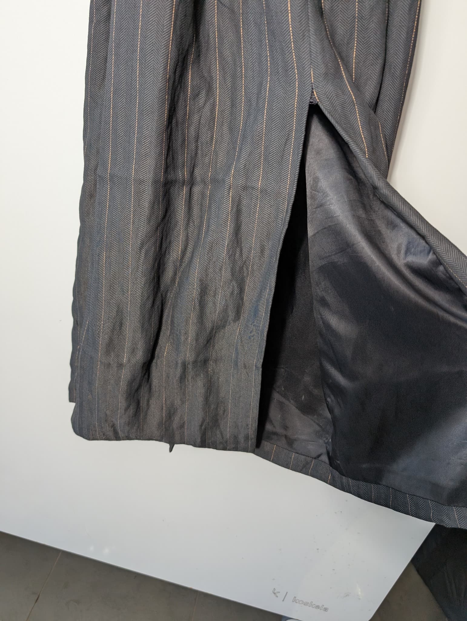 Ginger & Smart Pinstripe Sleeveless Trench Dress Size 8 — photo 6 of 7