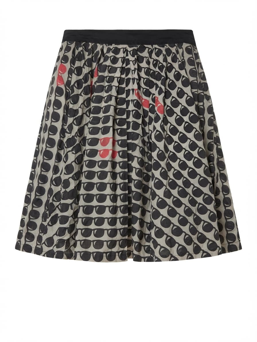 Ginger & Smart Pleated Skirt Sunglasses Print AU 14 — photo 1 of 7