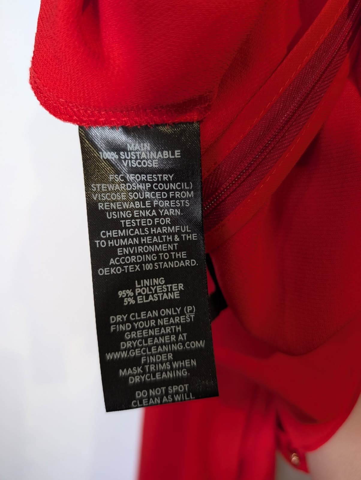 Ginger & Smart Red Maxi Dress - Size 8 — photo 4 of 10