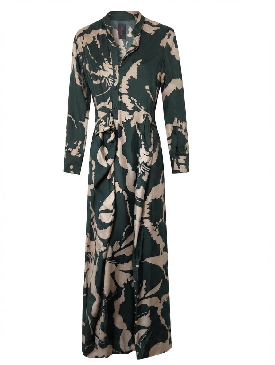 Ginger & Smart Silk Abstract Print Shirt Dress Women's Size 8 — photo 1 of 9