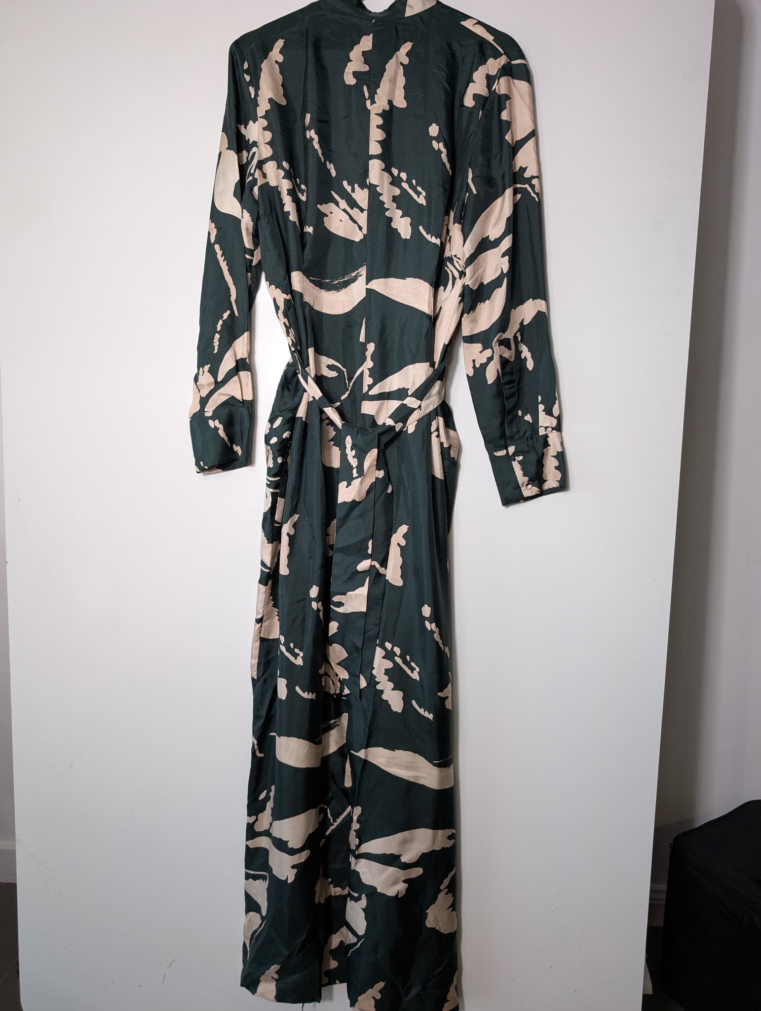 Ginger & Smart Silk Abstract Print Shirt Dress Women's Size 8 — photo 4 of 9