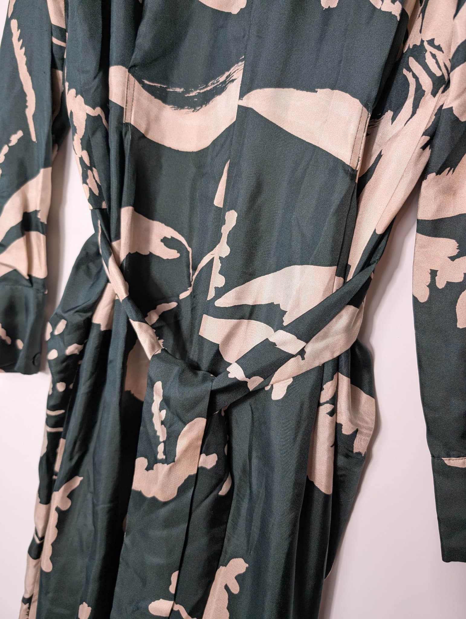 Ginger & Smart Silk Abstract Print Shirt Dress Women's Size 8 — photo 6 of 9