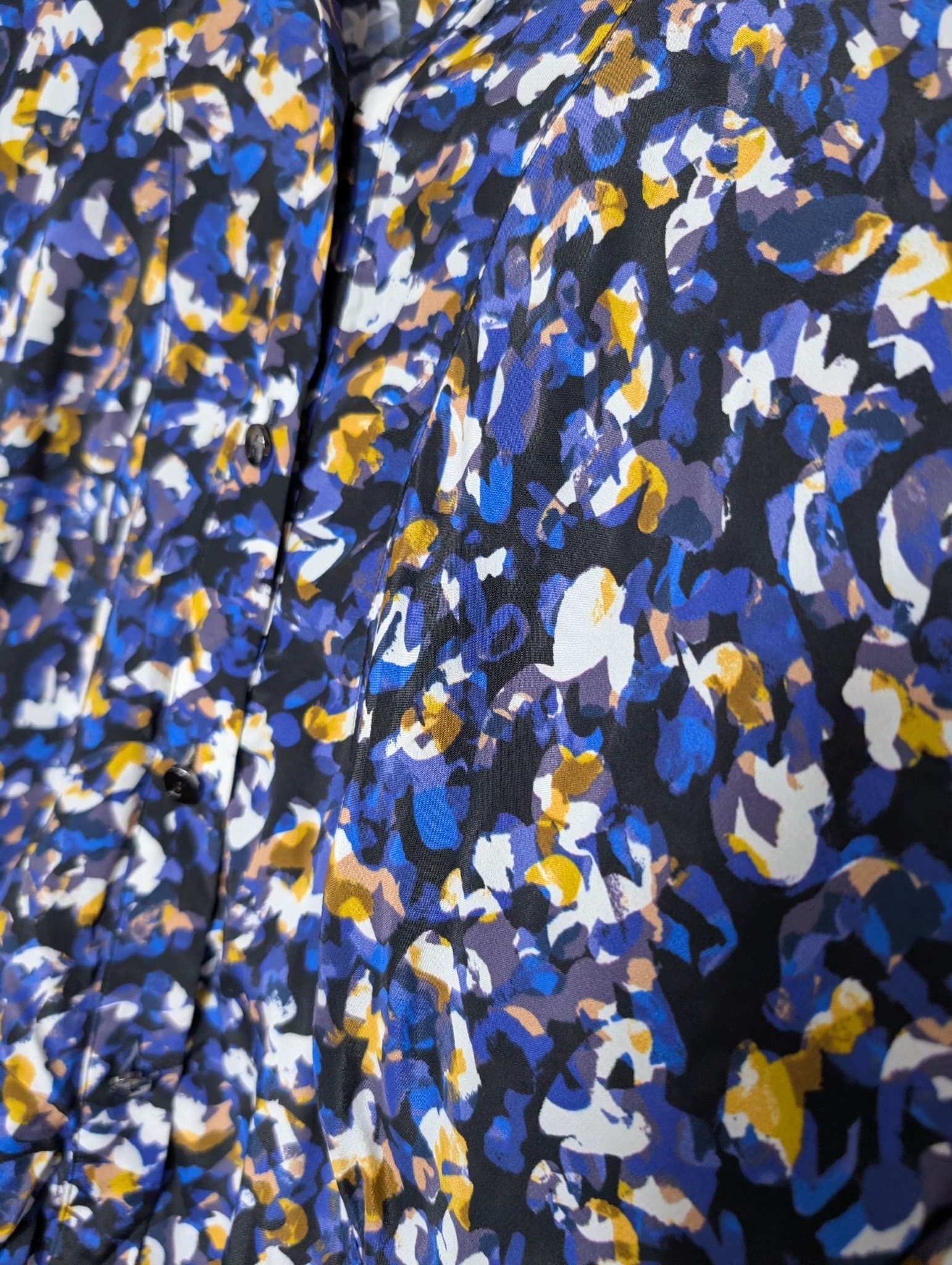 Ginger & Smart Silk Blend Floral Blouse Women's Size 10 — photo 2 of 8