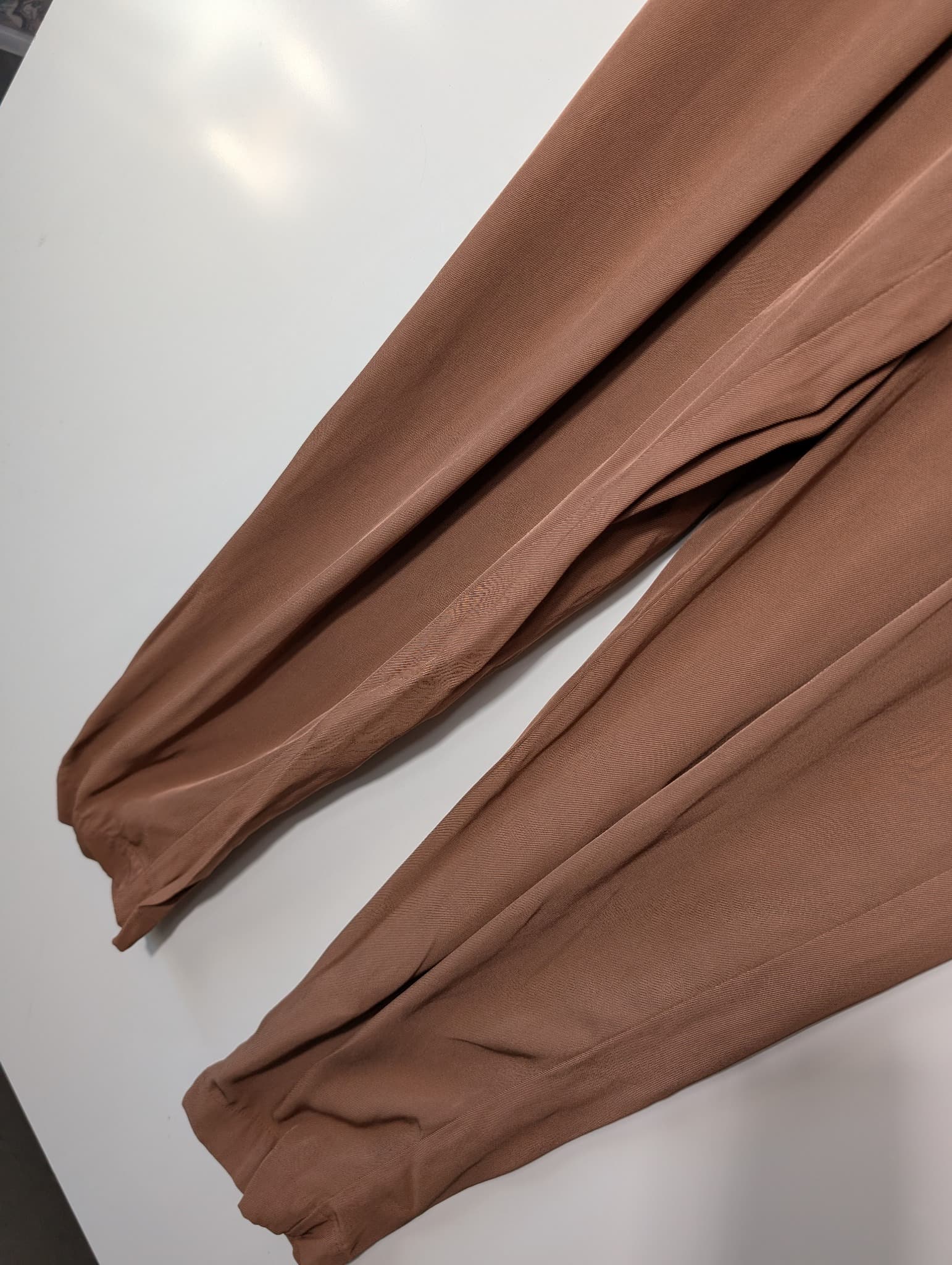 Ginger & Smart Sleeveless Collared Jumpsuit Brown Women's Size 8 — photo 4 of 9