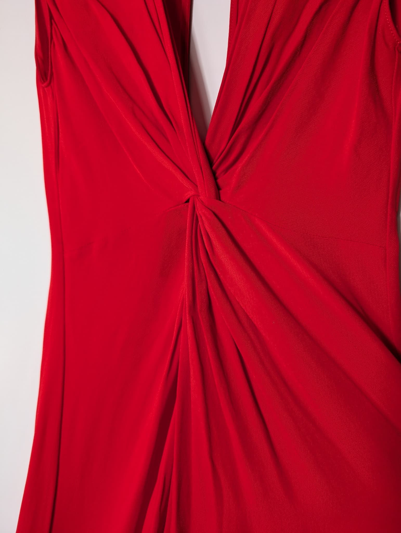 Ginger & Smart Twist-Front Maxi Dress Red Women's Size 8 — photo 2 of 8