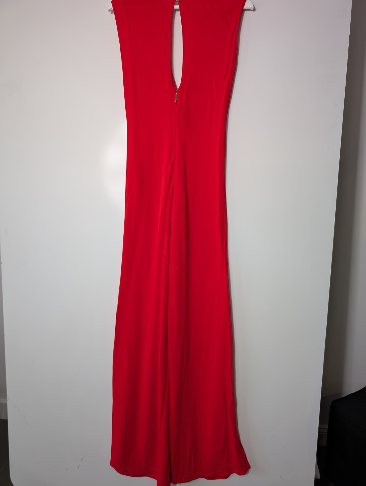 Ginger & Smart Twist-Front Maxi Dress Red Women's Size 8 — photo 4 of 8