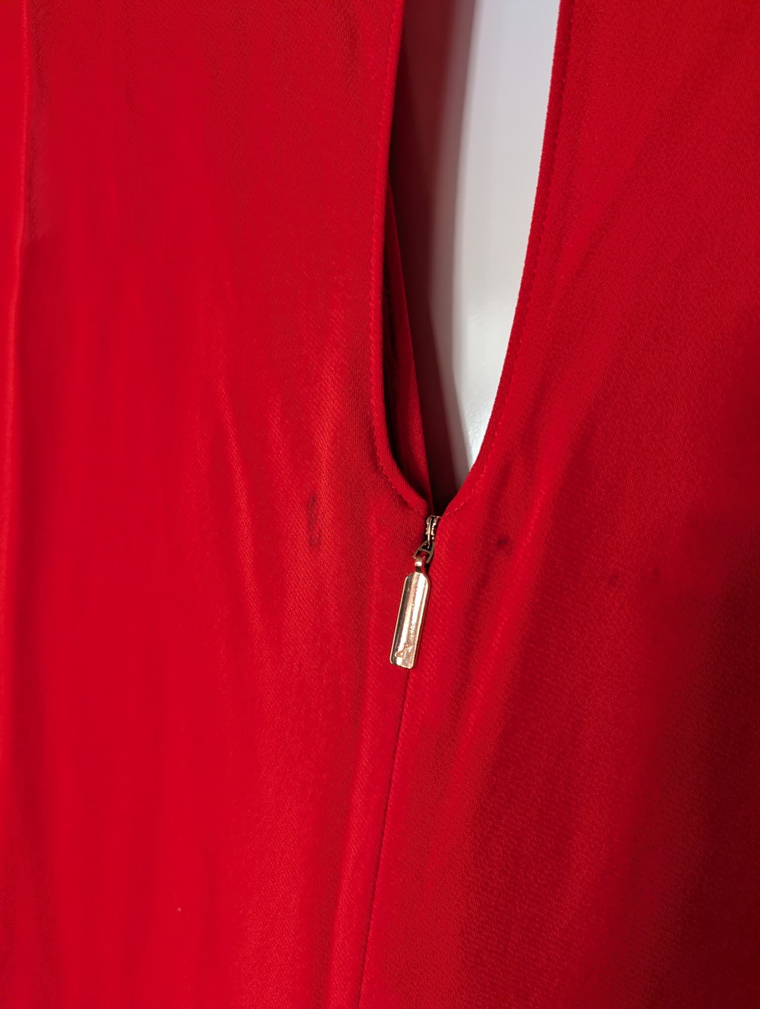 Ginger & Smart Twist-Front Maxi Dress Red Women's Size 8 — photo 5 of 8