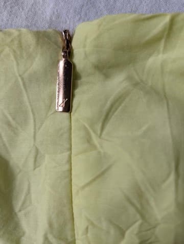 Ginger & Smart Yellow Cotton Silk Tiered Maxi Dress - Size 6 — photo 5 of 6