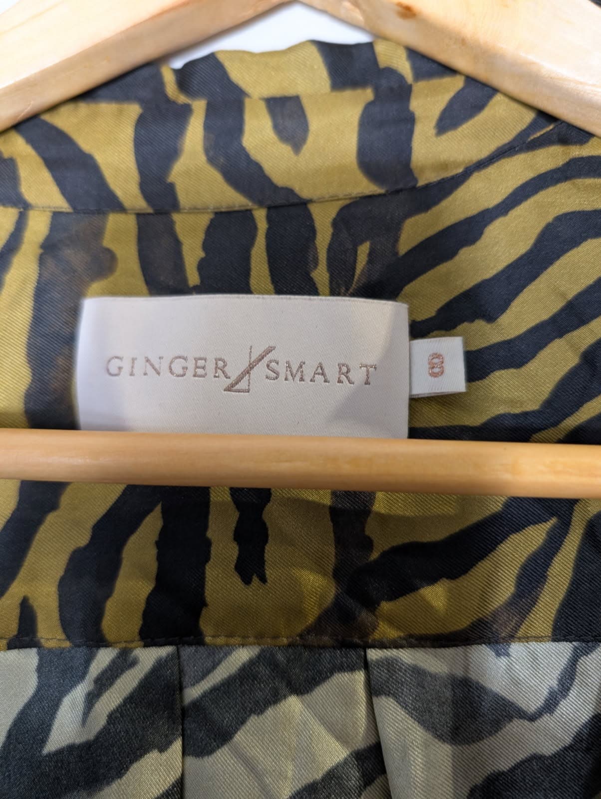 Ginger & Smart Zebra Print Maxi Dress - Women's Size 8 — photo 3 of 7