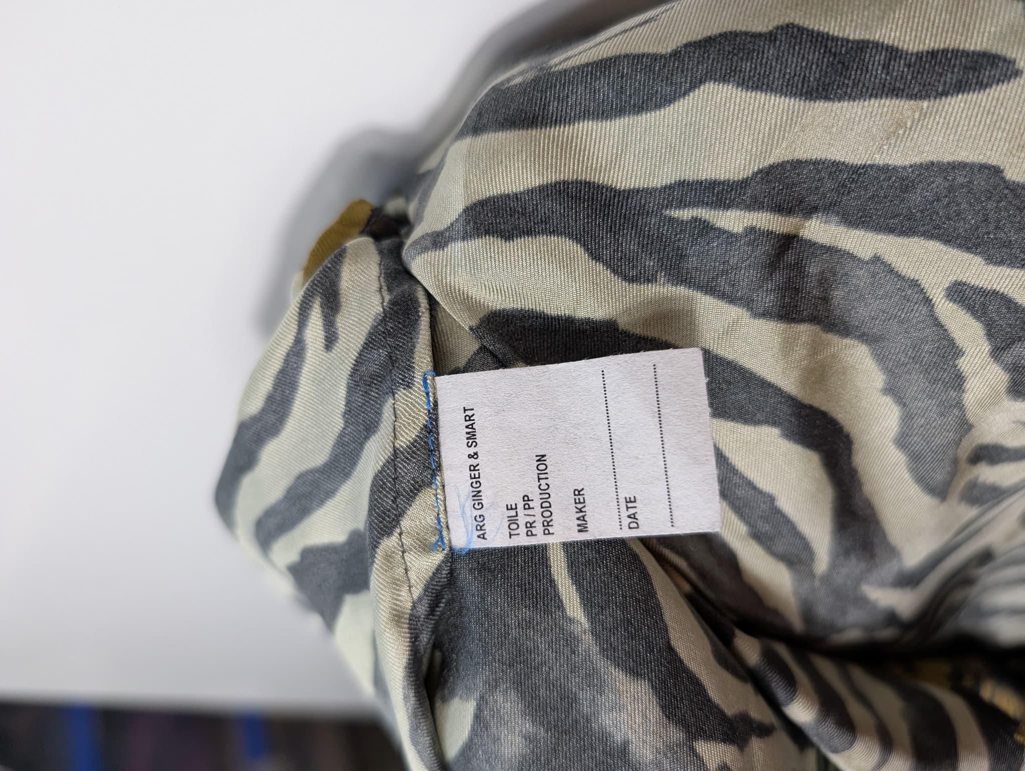 GINGER & SMART Zebra Print Midi Dress Women's Size 8 — photo 8 of 8