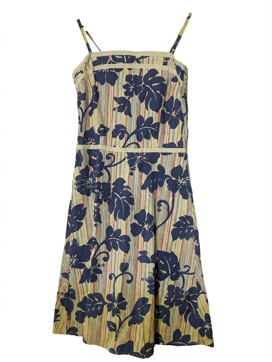 Gossip Tropical Floral Striped Sundress Size 40 — photo 1 of 8