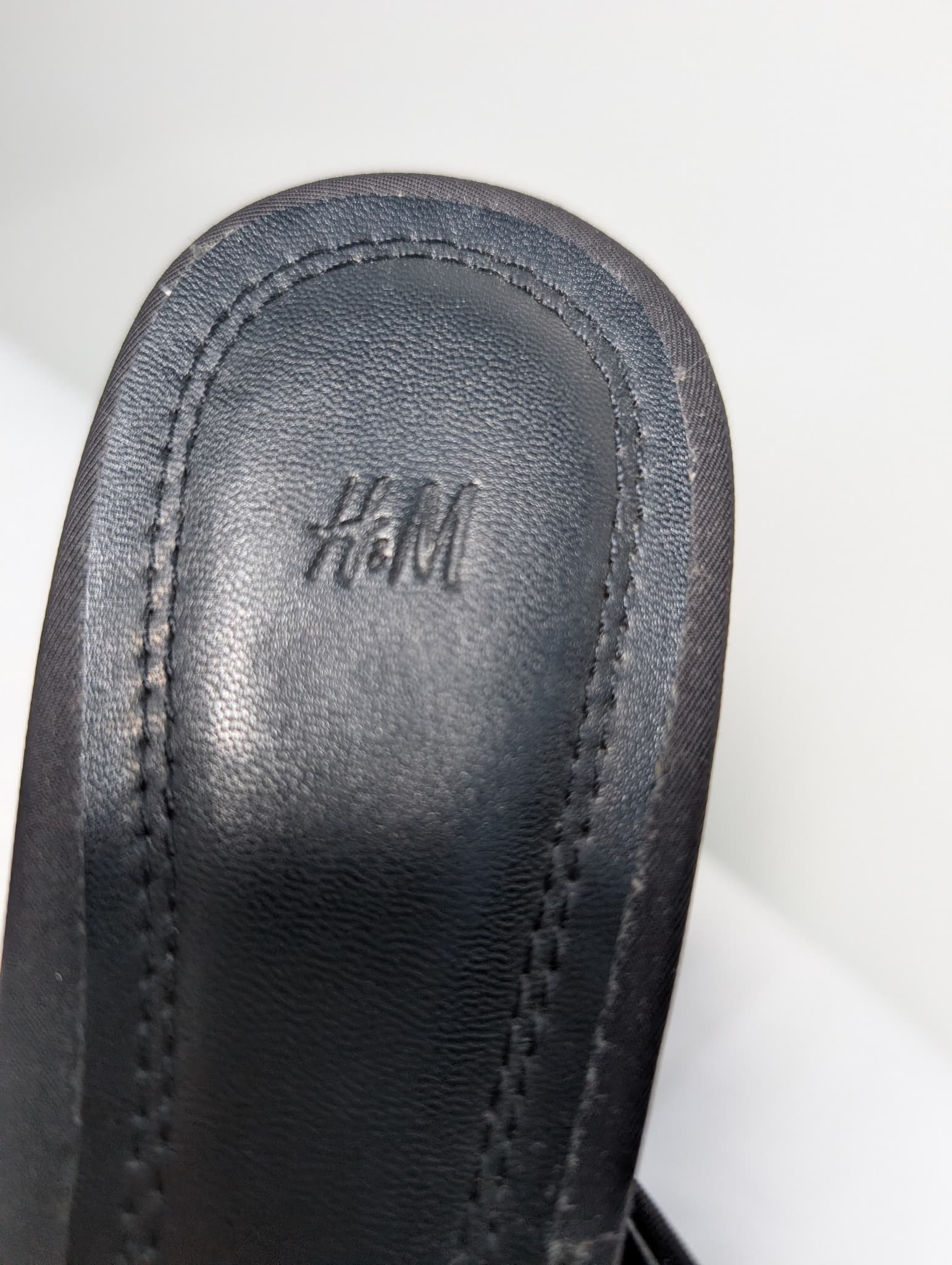 H&M Pointed Toe Bow Mules Black Size 38 — photo 7 of 11