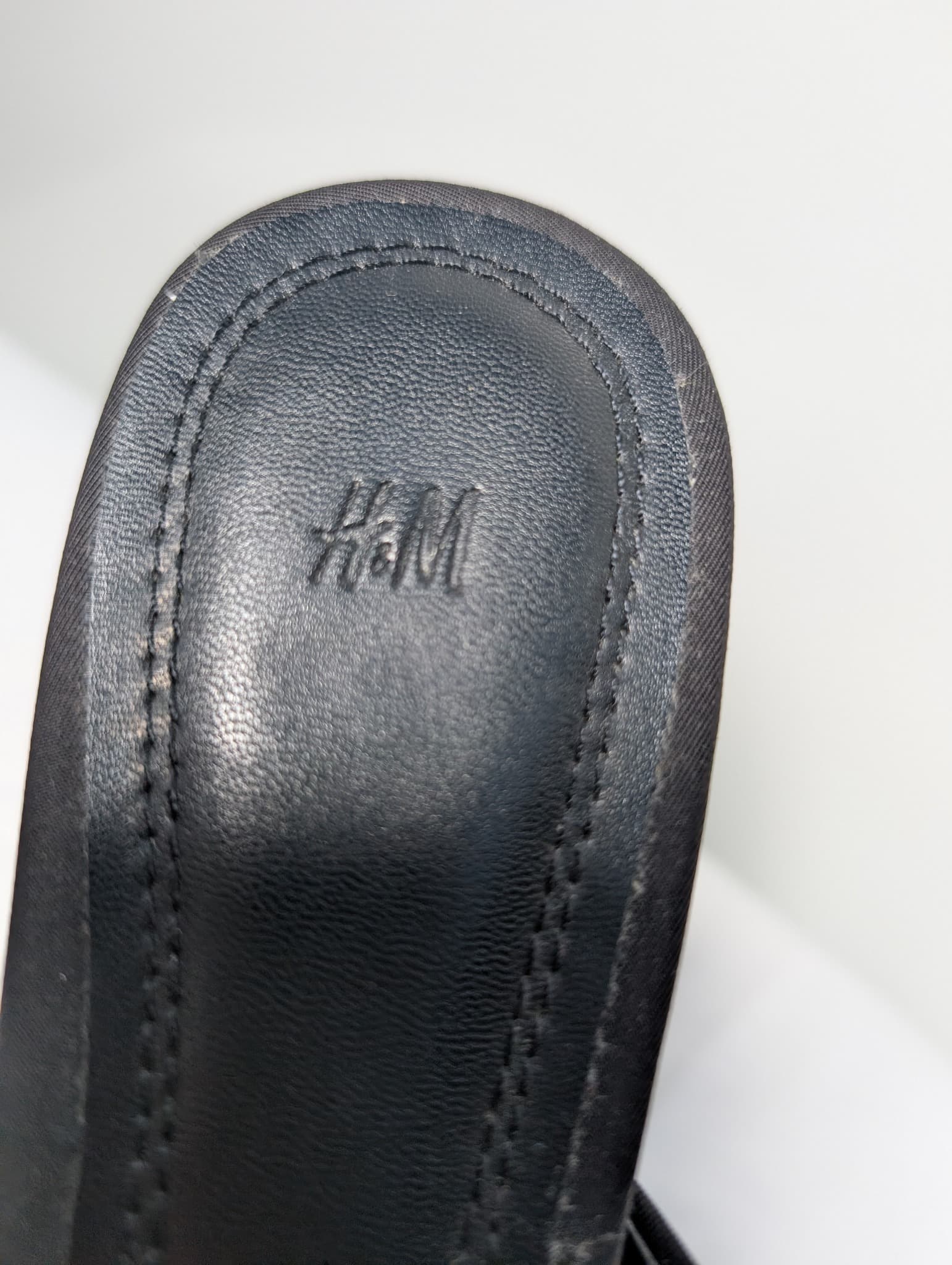 H&M Pointed Toe Bow Mules Black Size 38 — photo 8 of 11