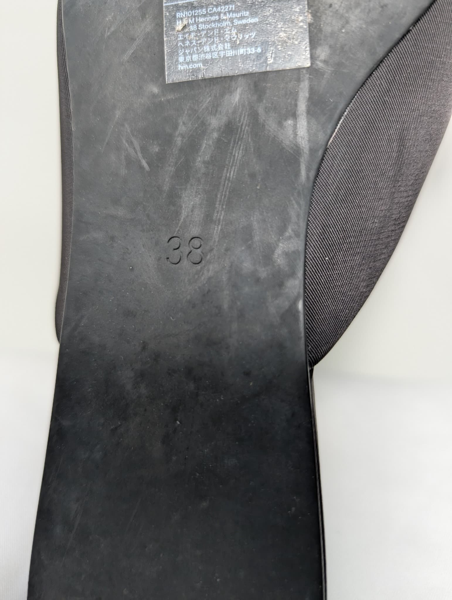 H&M Pointed Toe Bow Mules Black Size 38 — photo 10 of 11