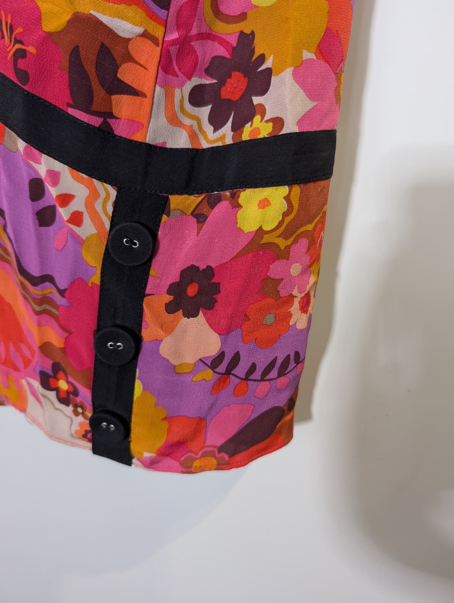 Alannah Hill Floral Print Cross-Back Dress Women's Size 8 — photo 6 of 7