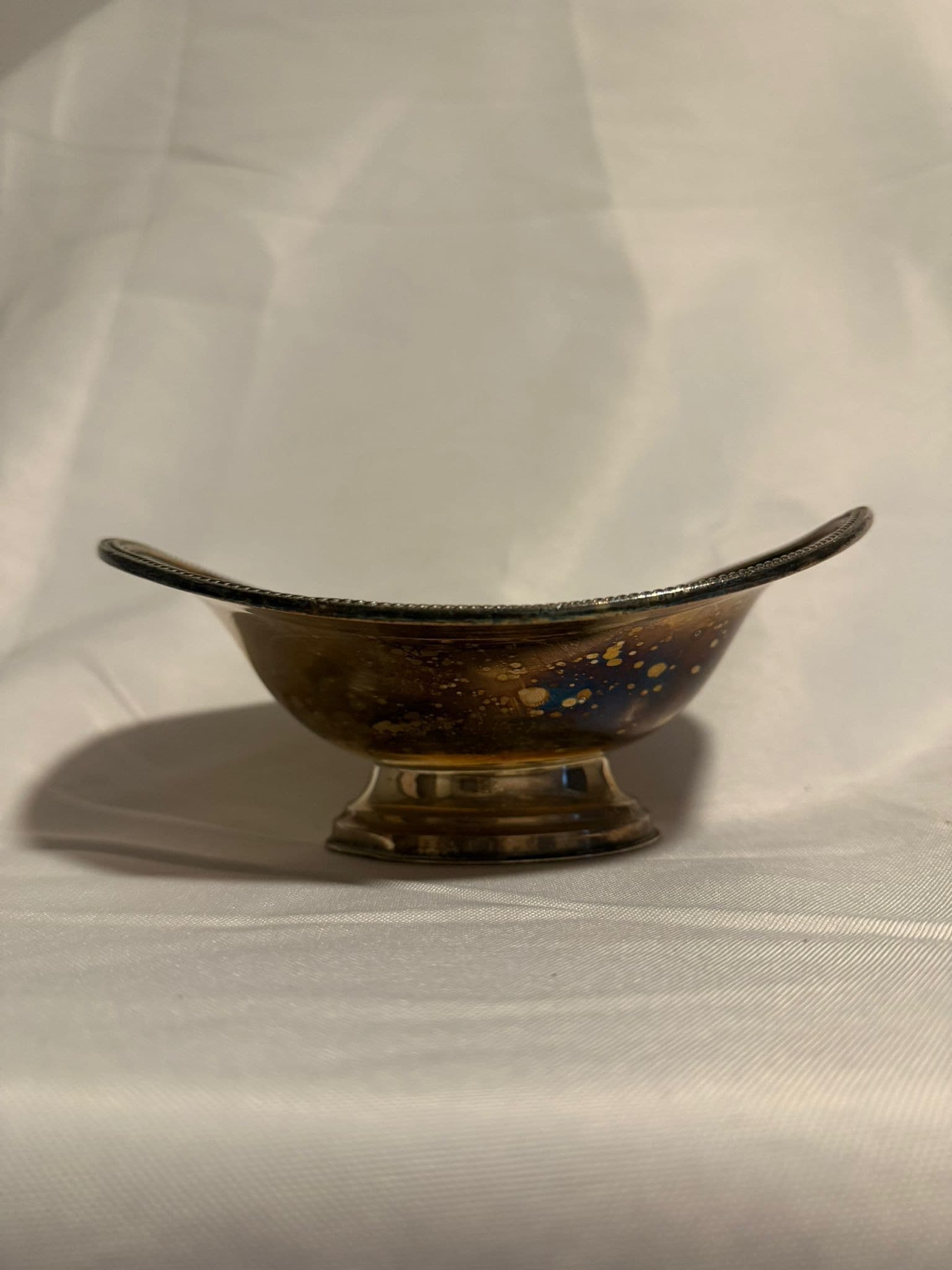 Hardy Bros Ltd Silver Plated Footed Bowl Vintage Reproduction — photo 4 of 10