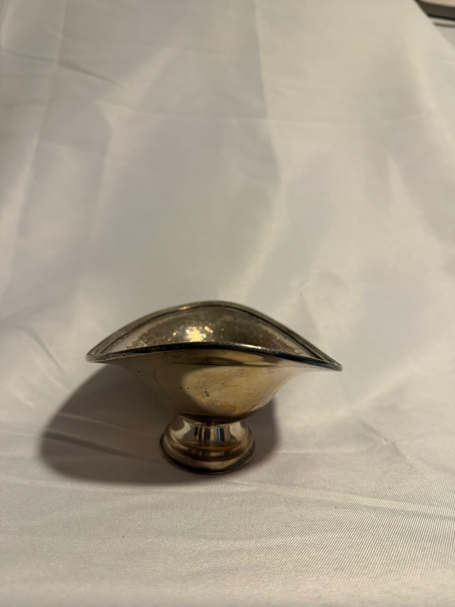 Hardy Bros Ltd Silver Plated Footed Bowl Vintage Reproduction — photo 8 of 10